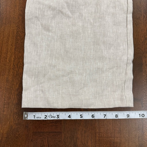 Reformation Mason Pants High Rise Linen Straight Leg Trousers Size 0 Capsule - Picture 8 of 8